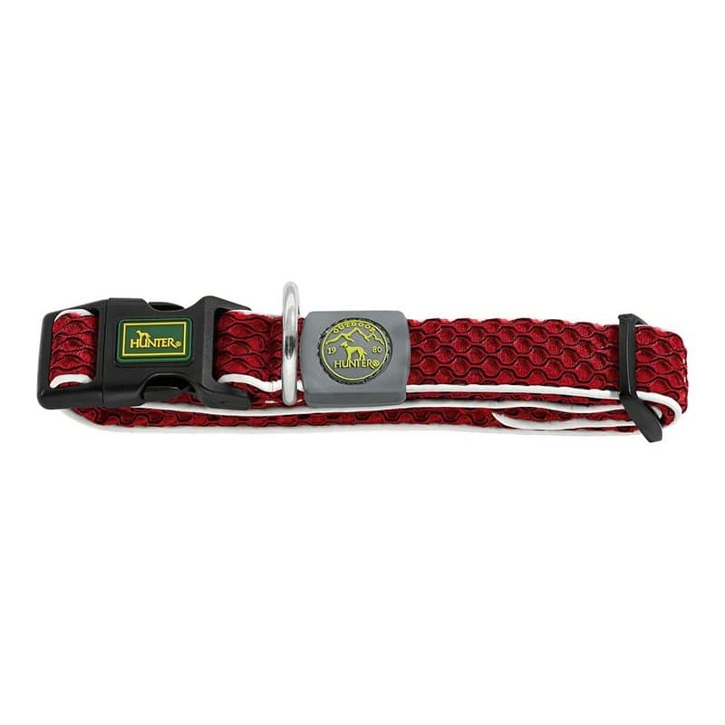 Collier pour Chien Hunter Basic Fil Rouge 12 (33-50 cm) - Image 1
