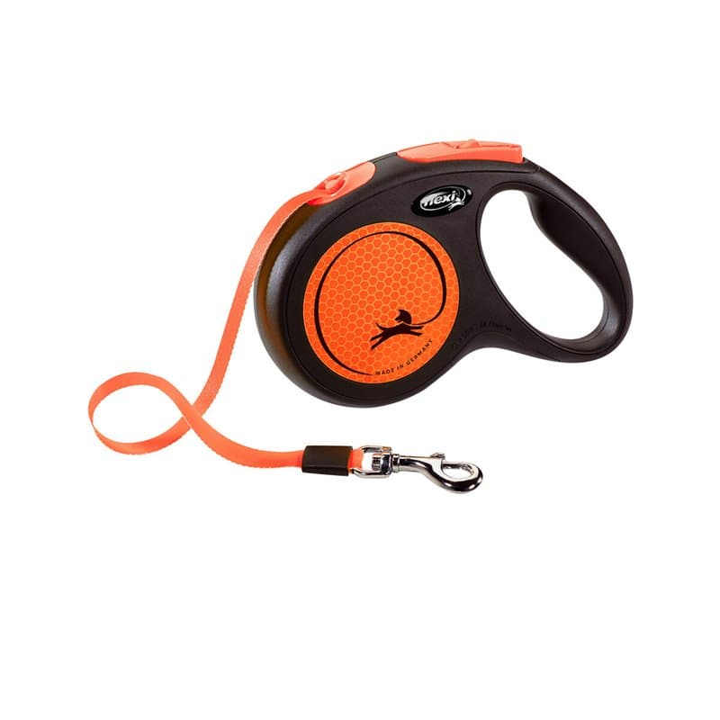 Laisse pour Chien Flexi Flexi 5 m Orange S - Image 1