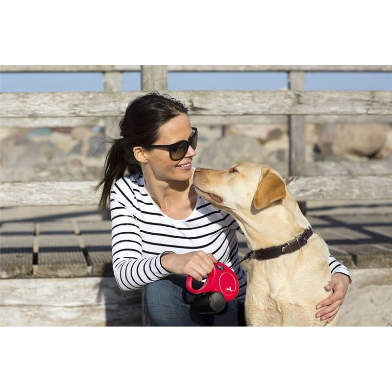 Laisse pour Chien Flexi New CLASSIC Noir 5 m - Image 1