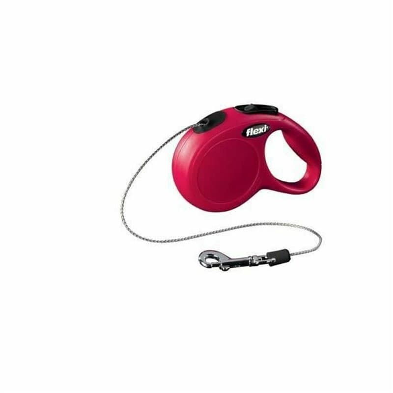 Laisse pour Chien Flexi New Classic 8 m Rouge Taille S - Image 1