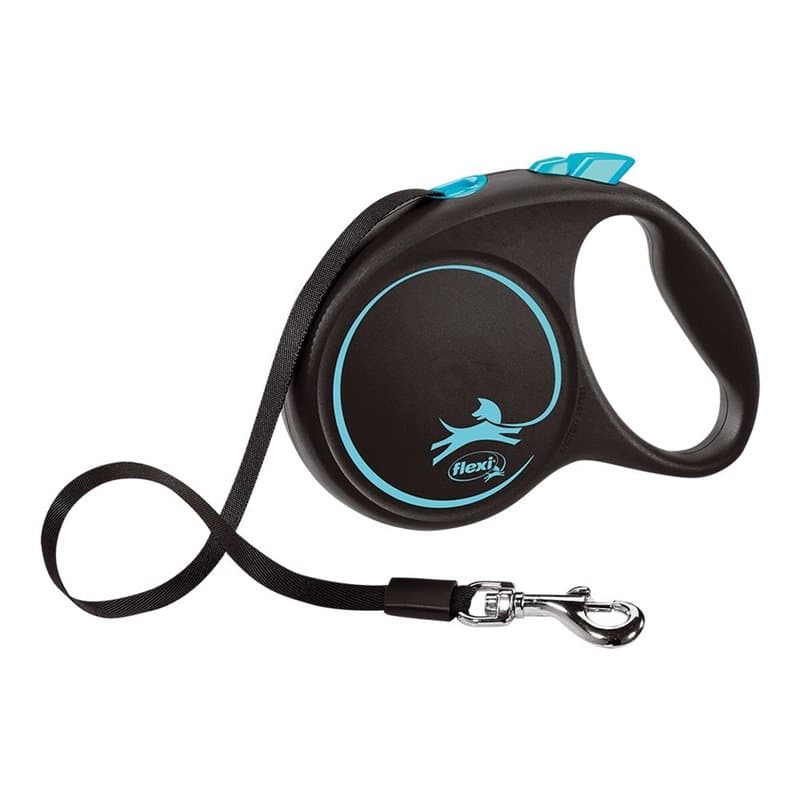 Laisse pour Chien Flexi Harvey Noir - Image 1