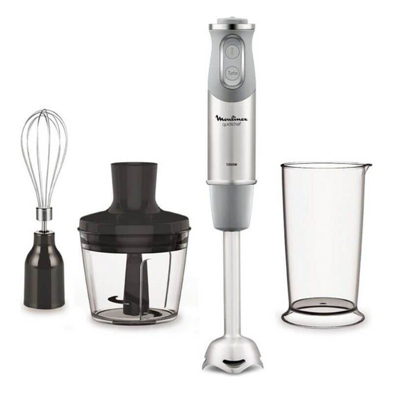 Moulinex Quickchef 0,8 L Mélangeur par immersion 1000 W Gris, Acier inoxydable - Image 1