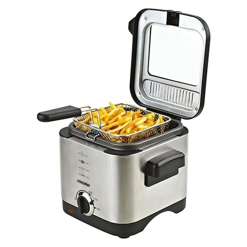Friteuse Mesko MS 4910 Noir Argenté 900 W 1,5 L - Image 1