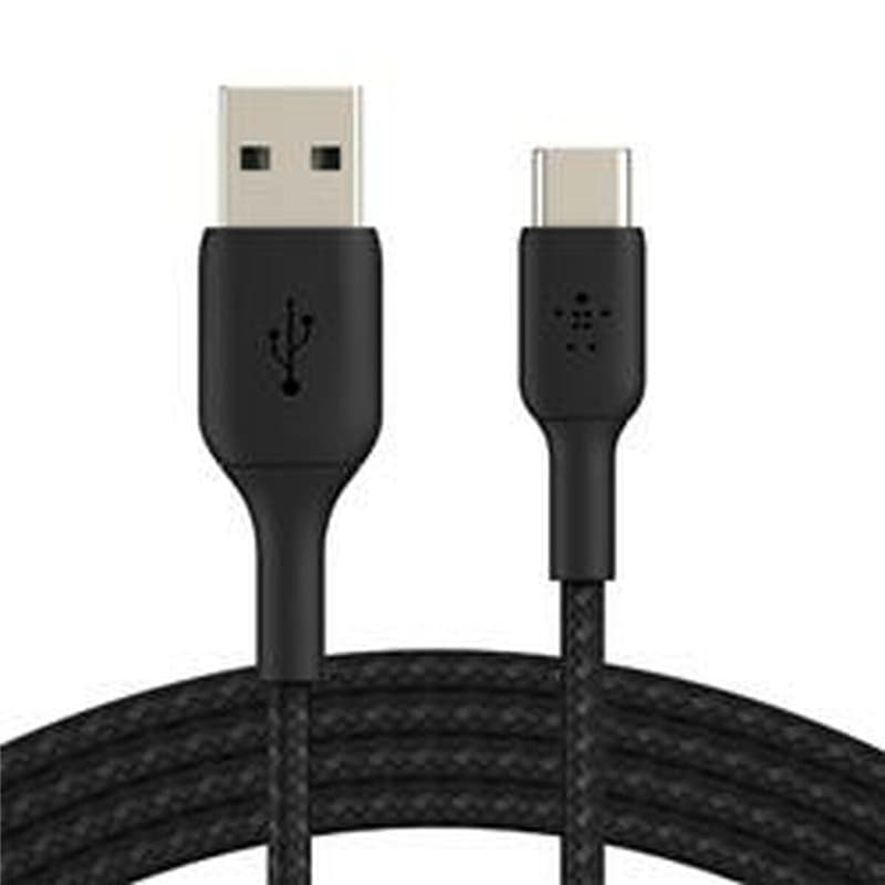 Belkin CAB002BT2MBK câble USB 2 m USB A USB C Noir - Image 1