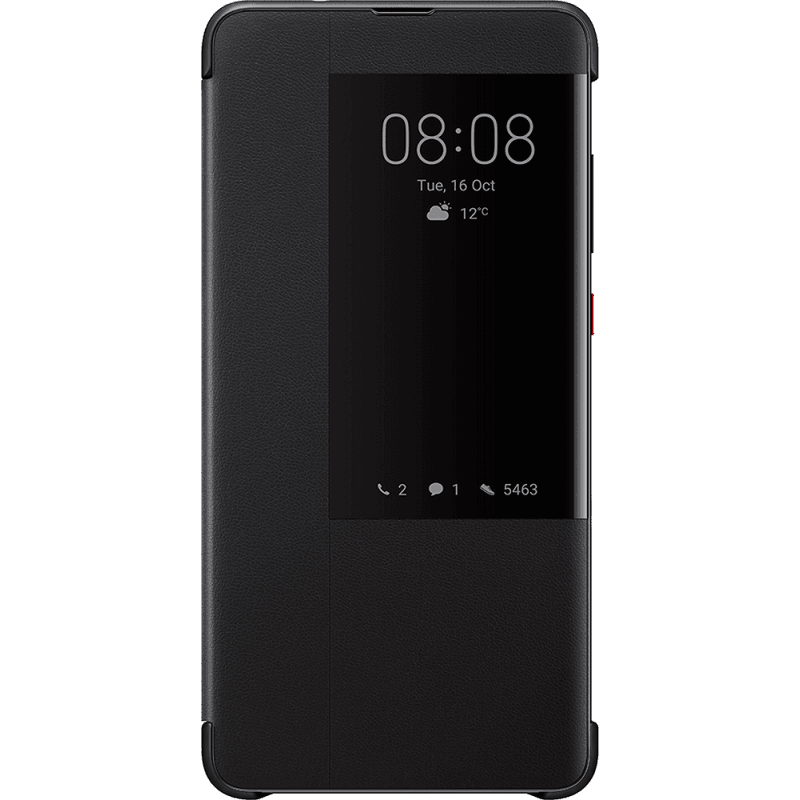 Etui folio Huawei noir pour Mate 20 - Image 1