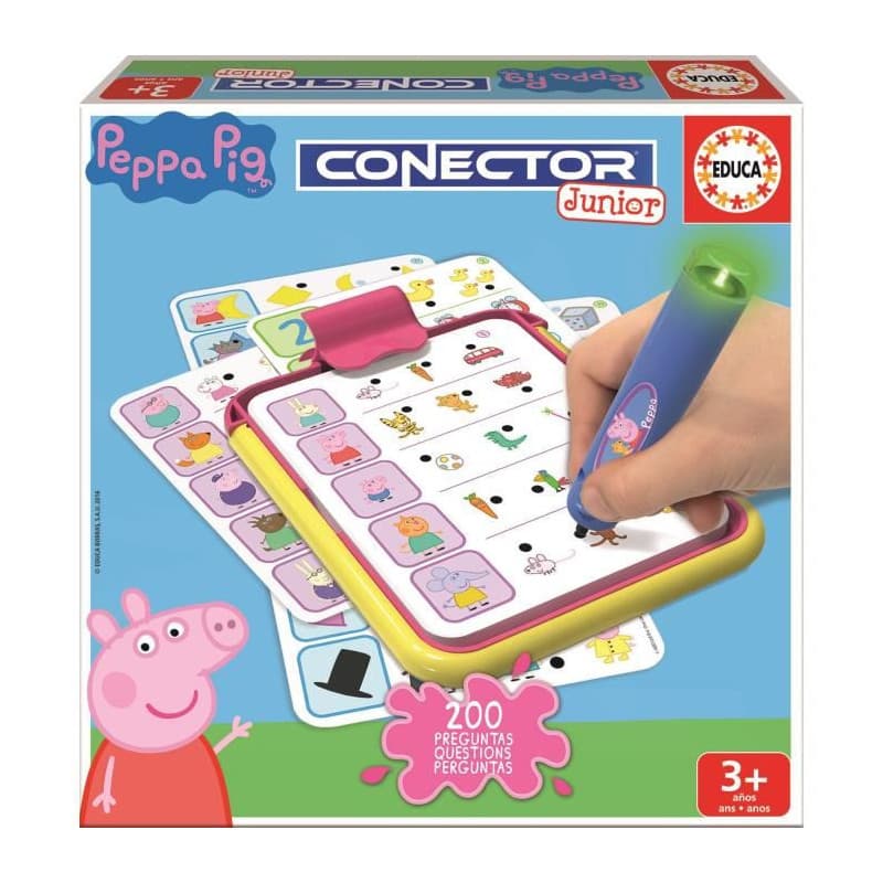Jouet Educatif Conector Junior Peppa Pig Educa 16230 Multicouleur (1 Pièce) - Image 1