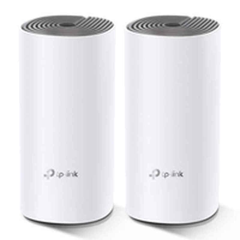 Tp-Link Deco E4 (2-pack) Bi-bande (2,4 GHz / 5 GHz) Wi-Fi 5 (802.11ac) Blanc, Gris Interne - Image 1