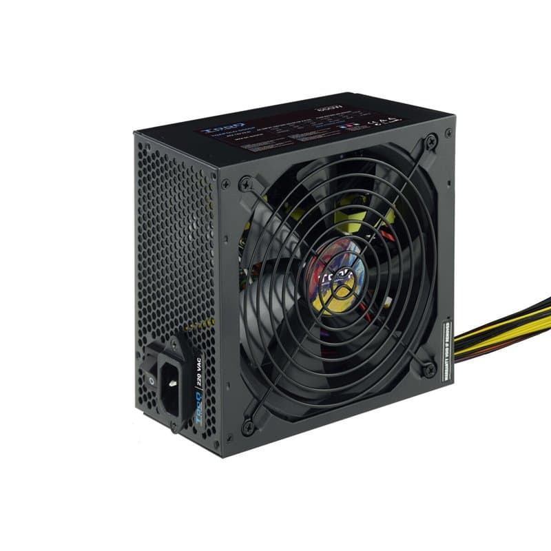 Tooq TQAPOLO-650SP unité d'alimentation d'énergie 650 W 20+4 pin ATX ATX Noir - Image 1