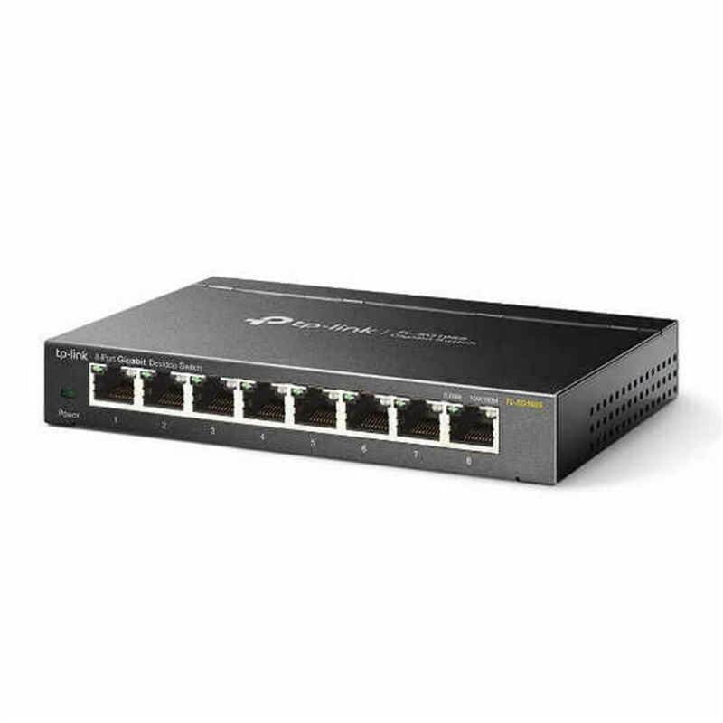 Tp-Link TL-SG108S Non-géré Gigabit Ethernet (10/100/1000) Noir - Image 1