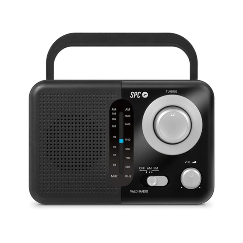 Radio AM/FM SPC Internet 4590N VALDI Noir 0,8 W - Image 1
