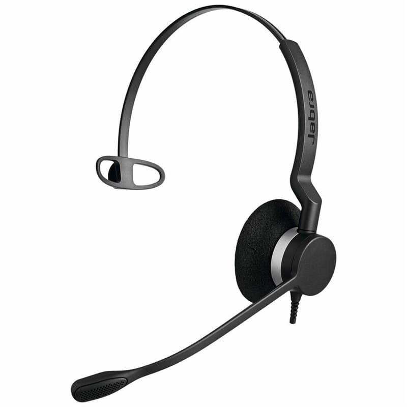 Jabra Biz 2300 QD Mono Casque Avec fil Arceau Bureau/Centre d'appels Noir - Image 1