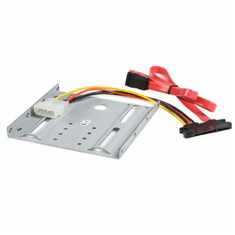 Startech.com Kit de Montage pour Disque Dur SATA ou SSD 2.5" dans Emplacement Frontal 3.5" - Image 1