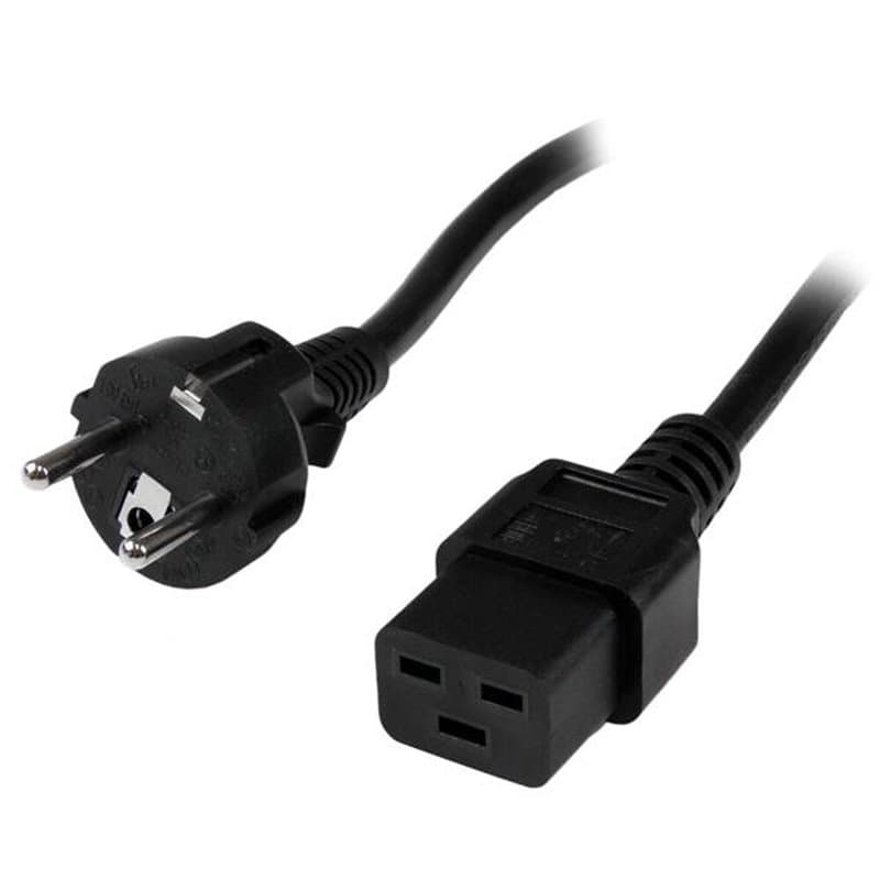 Startech.com Cordon d'alimentation CEE7 vers IEC 320 C19 de 2m pour ordinateur - M/F - Image 1