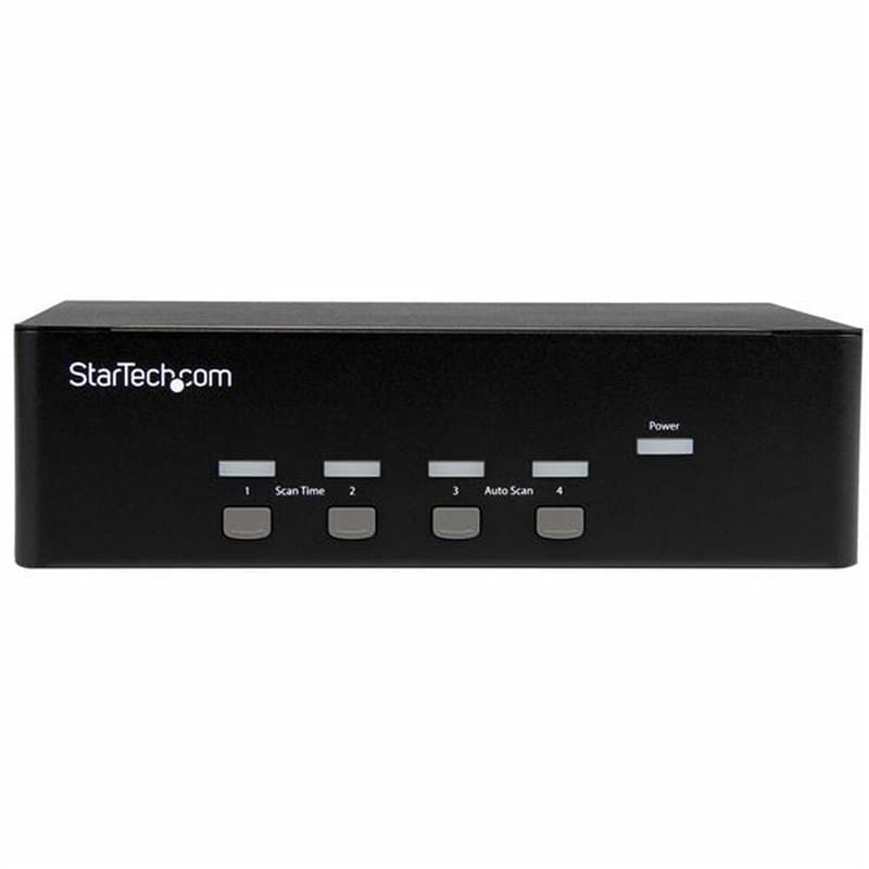 Startech.com Switch KVM USB double VGA à 4 ports avec hub USB 2.0 à 2 ports - Image 1