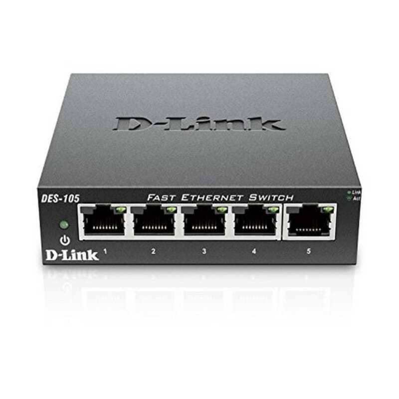 D-Link DES-105 Non-géré L2 Noir - Image 1