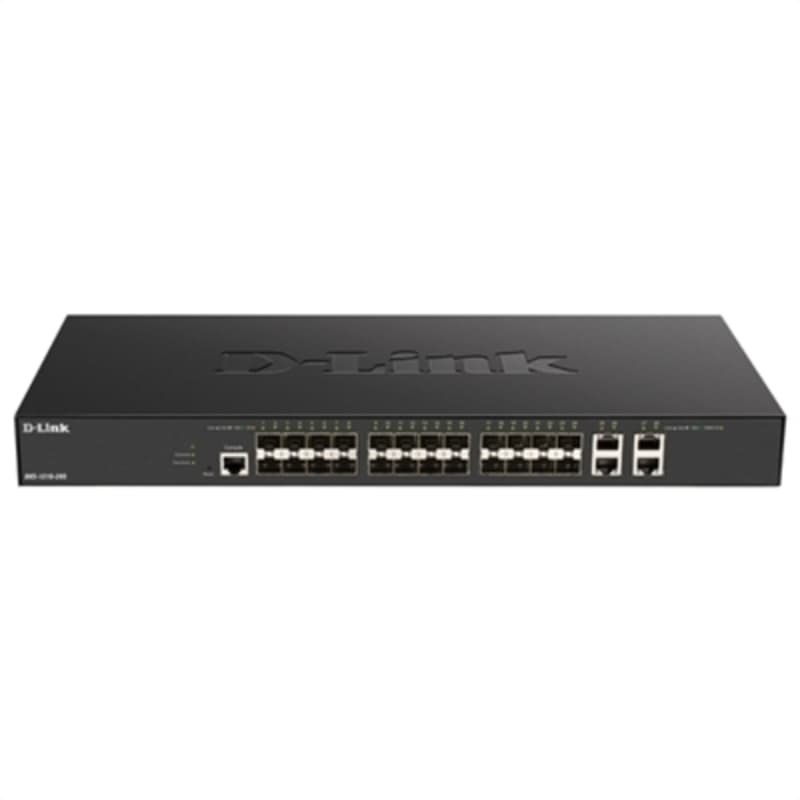 D-Link DXS-1210-28S commutateur réseau Géré L2/L3 10G Ethernet (100/1000/10000) 1U Noir - Image 1