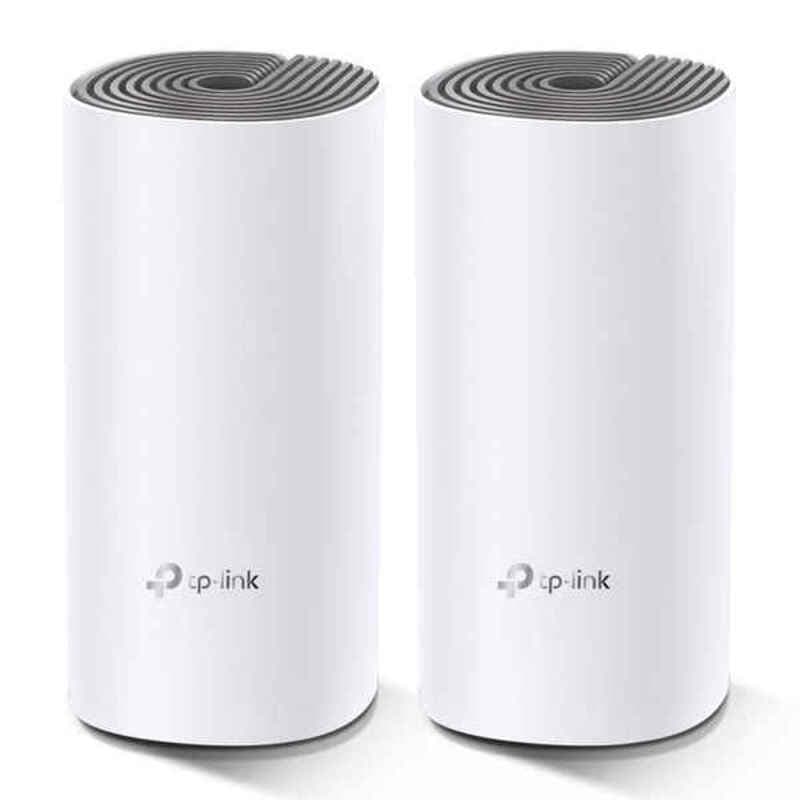 Tp-Link Deco E4 (2-pack) Bi-bande (2,4 GHz / 5 GHz) Wi-Fi 5 (802.11ac) Blanc, Gris Interne - Image 1