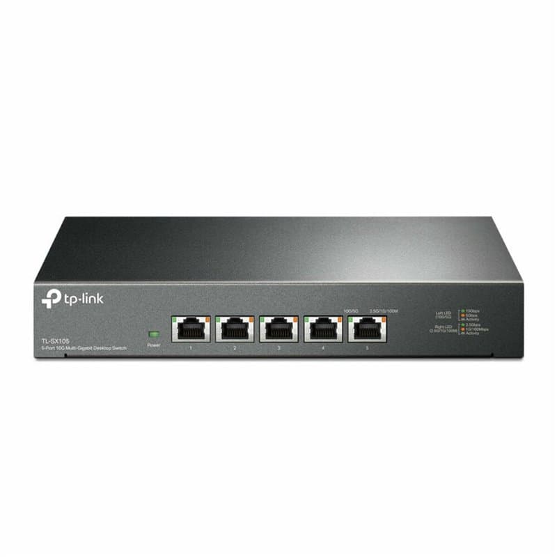 Tp-Link TL-SX105 commutateur réseau Non-géré 10G Ethernet (100/1000/10000) Noir - Image 1