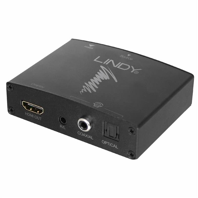 Lindy 38167 convertisseur audio Noir - Image 1