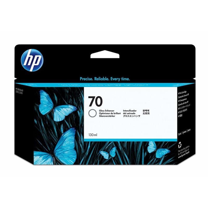 HP 70 cartouche d'encre optimisateur de brillant DesignJet, 130-ml - Image 1