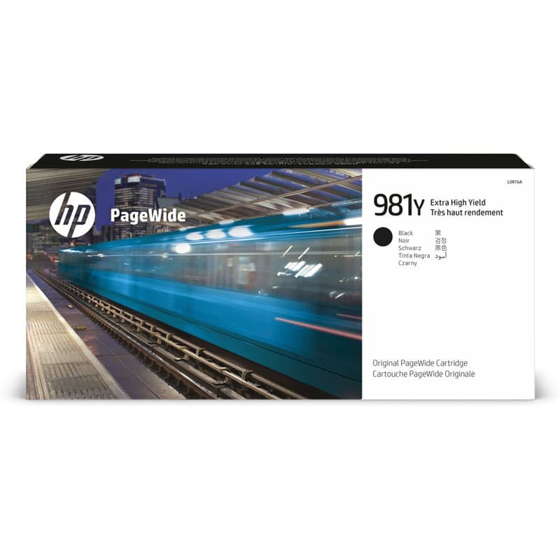 HP 981Y cartouche PageWide Noir extra grande capacité authentique - Image 1