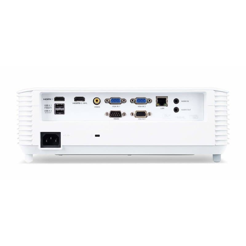 Acer S1386WHN vidéo-projecteur Projecteur à focale standard 3600 ANSI lumens DLP WXGA (1280x800) Compatibilité 3D Blanc - Image 1