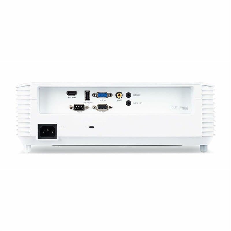Acer S1386WH vidéo-projecteur Projecteur à focale standard 3600 ANSI lumens DLP WXGA (1280x800) Blanc - Image 1