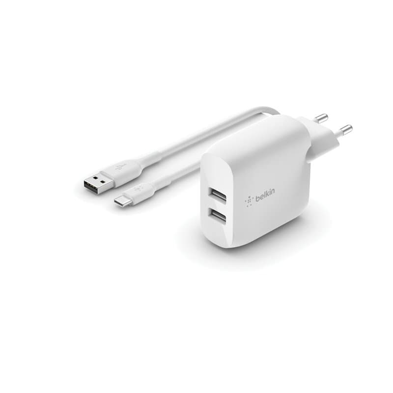 Belkin WCE001VF1MWH chargeur d'appareils mobiles Universel Blanc Secteur Intérieure - Image 1