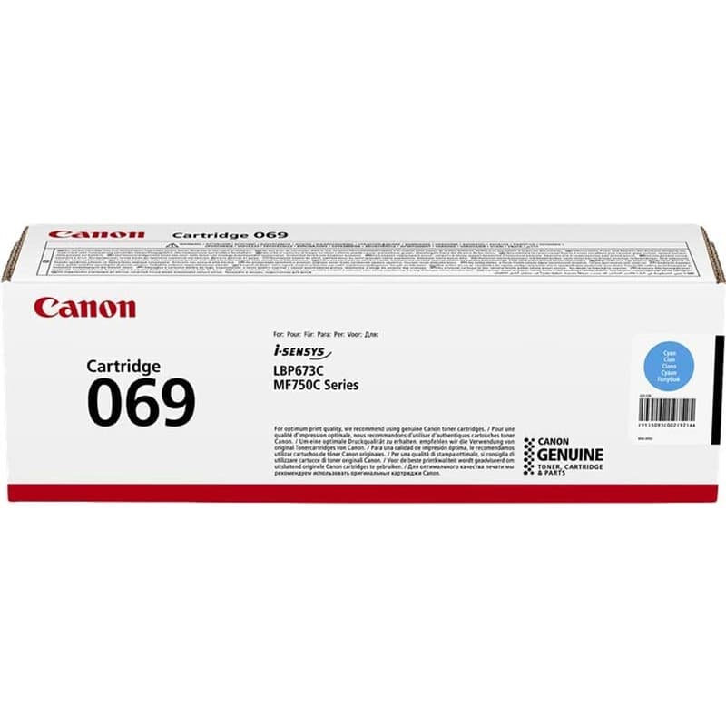 Canon 5093C002 Cartouche de toner 1 pièce(s) Original Cyan - Image 1