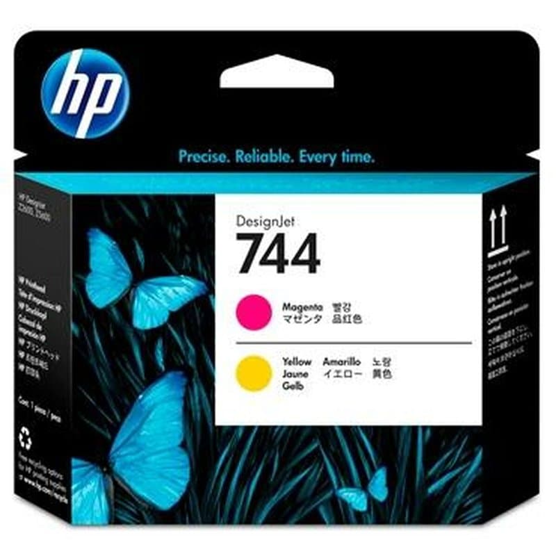 HP 744 tête d'impression DesignJet magenta/jaune - Image 1
