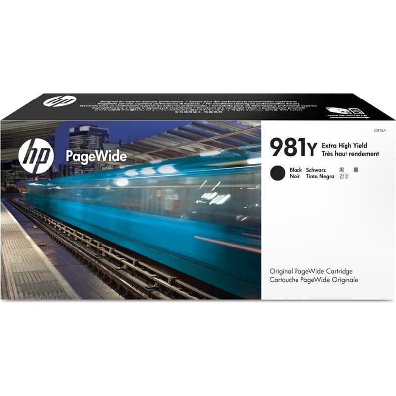 HP 981Y cartouche PageWide Noir extra grande capacité authentique - Image 1