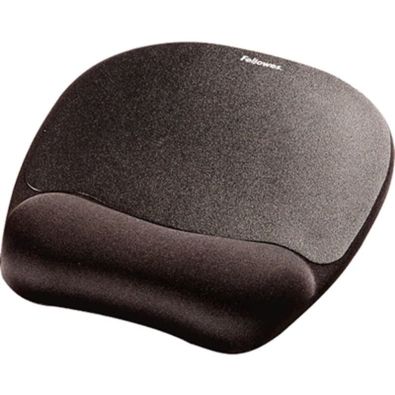 Fellowes Tapis de souris - repose-poignet Ergo Mouss' - Noir - Image 1