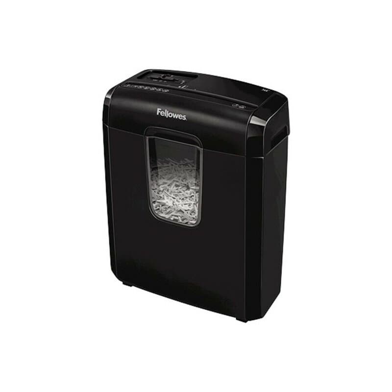 Fellowes Powershred 6C destructeur de papier Destruction croisée 22 cm Noir - Image 1