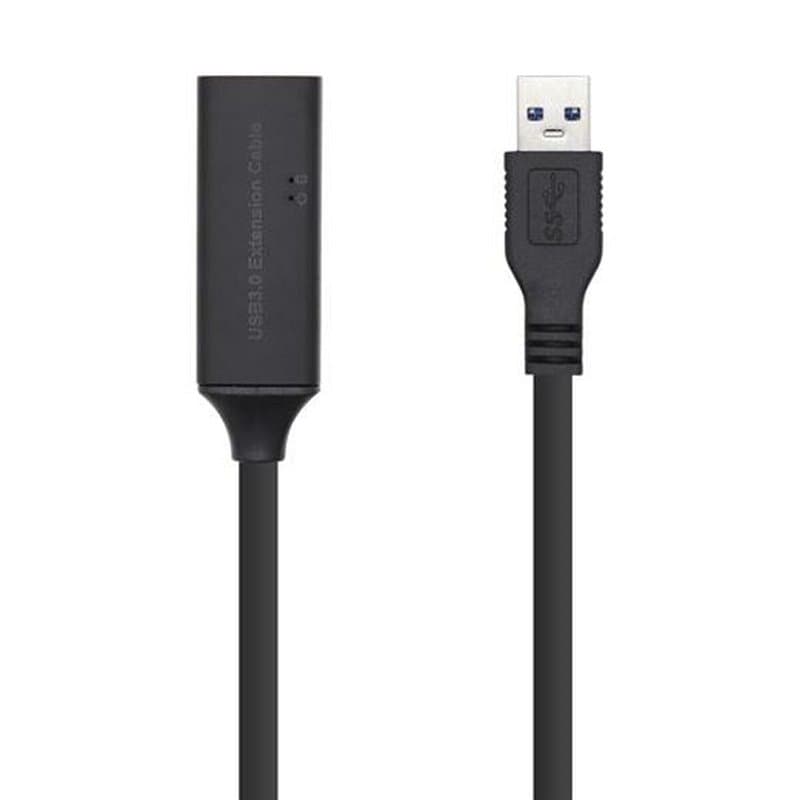 Aisens A105-0408 câble USB 10 m USB 3.2 Gen 1 (3.1 Gen 1) USB A Noir - Image 1