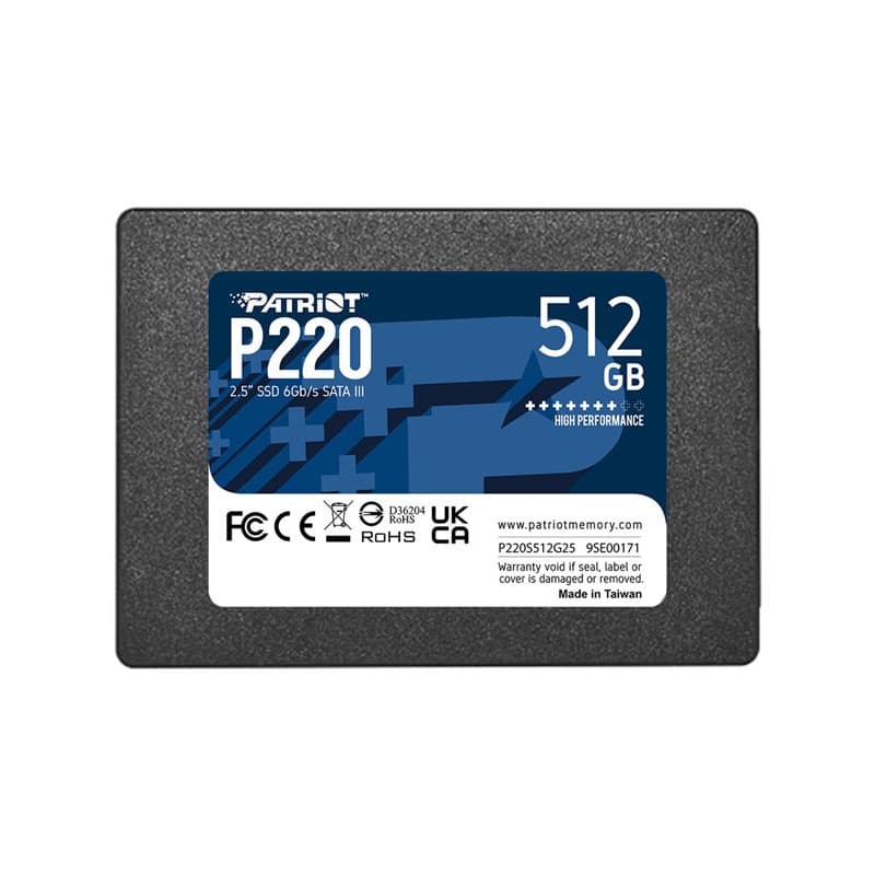Disque dur Patriot Memory P220 512 GB SSD - Image 1