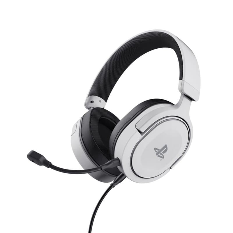 Trust GXT 498 Forta Casque Avec fil Arceau Jouer Noir, Blanc - Image 1