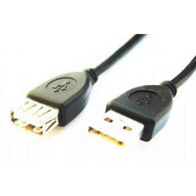 Câble Rallonge à USB GEMBIRD CCP-USB2-AMAF-10 Noir 3 m - Image 1