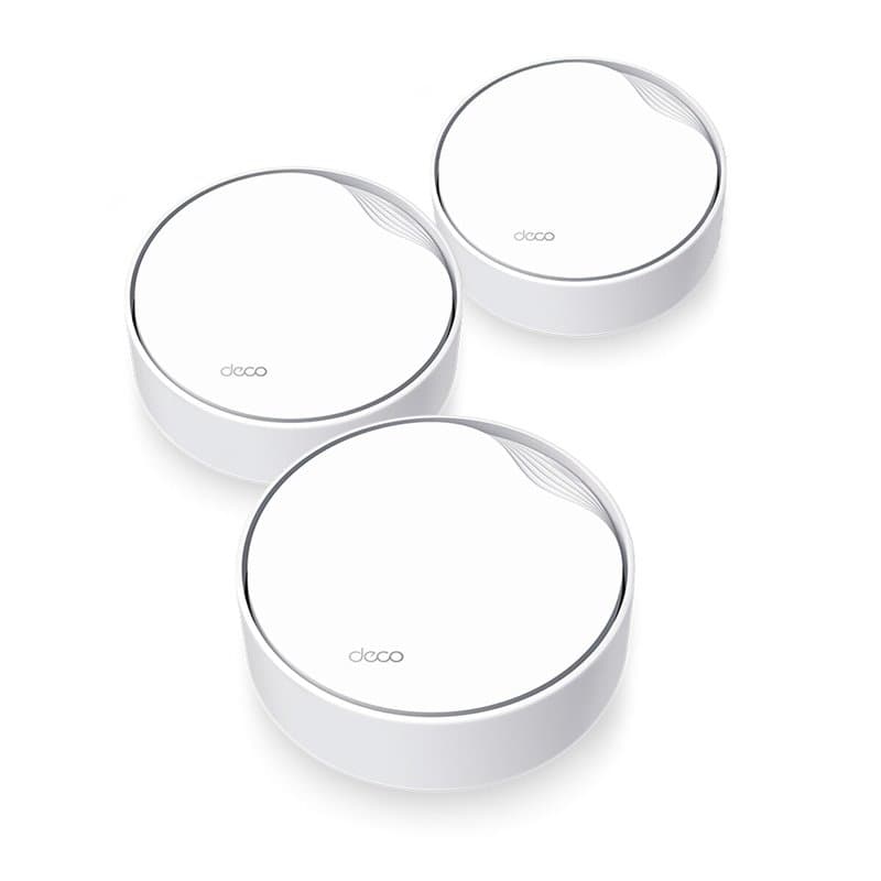 Tp-Link DECO X50-PoE(3-PACK) Bi-bande (2,4 GHz / 5 GHz) Wi-Fi 6 (802.11ax) Blanc Interne - Image 1