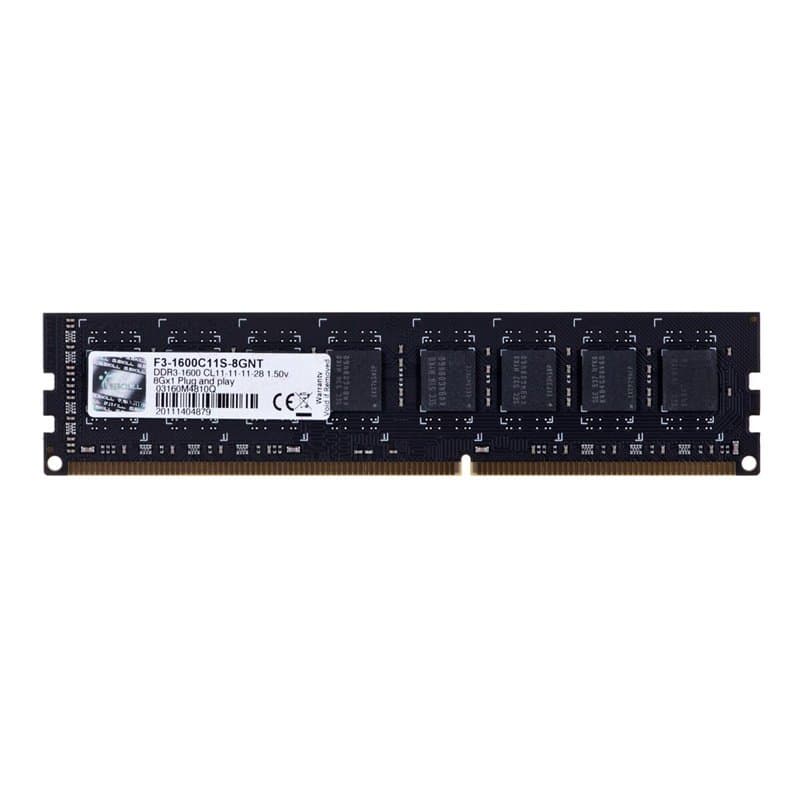 Mémoire RAM GSKILL DDR3-1600 CL5 8 GB - Image 1