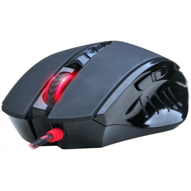 Souris Optique A4 Tech V8M Noir/Rouge 3200 DPI - Image 1