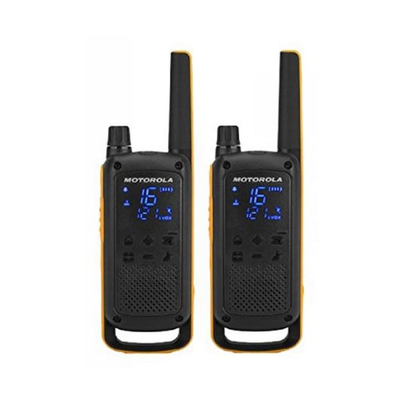 Motorola Talkabout T82 Extreme Twin Pack radio bidirectionnelle 16 canaux Noir, Orange - Image 1
