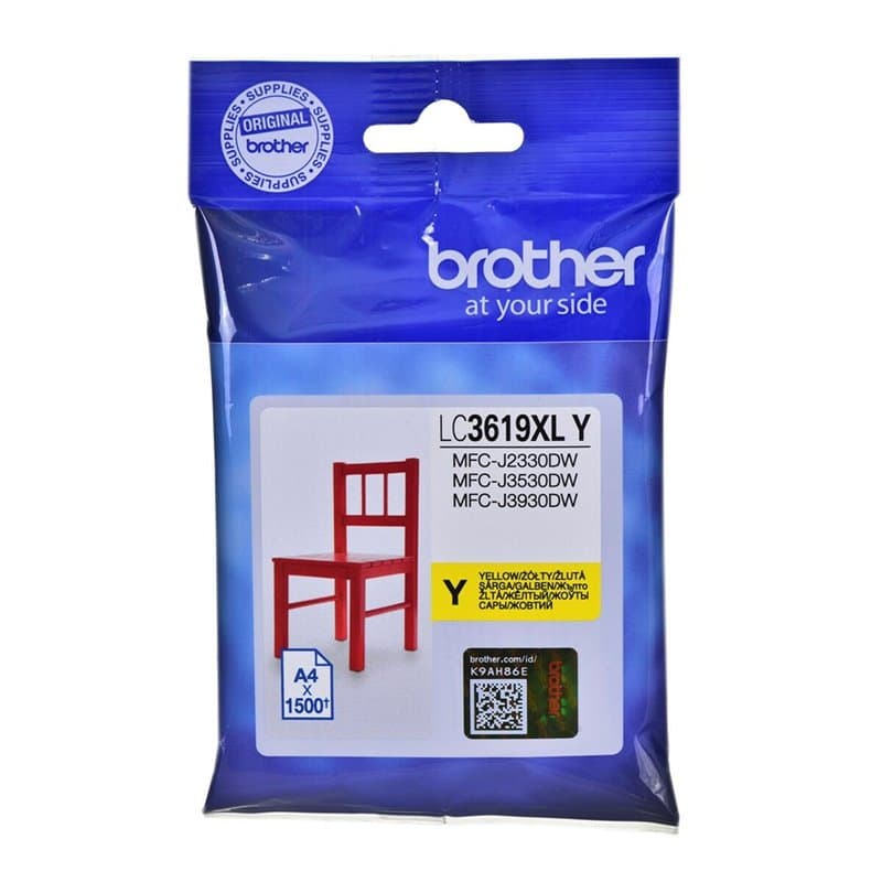 Brother LC-3619XLY cartouche d'encre 1 pièce(s) Original Jaune - Image 1