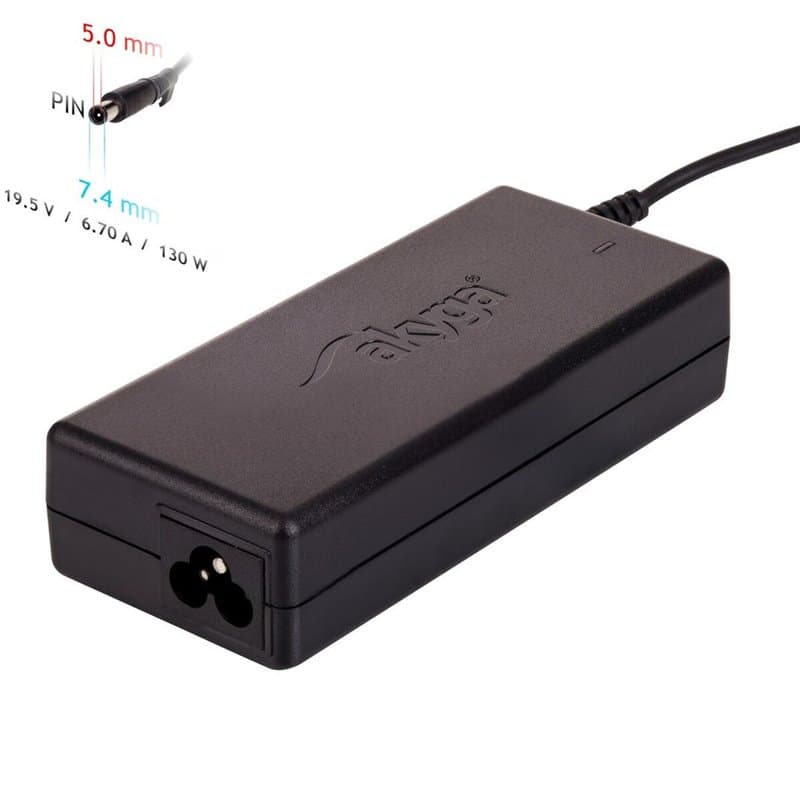 Chargeur d'ordinateur portable Akyga AK-ND-57 130 W - Image 1