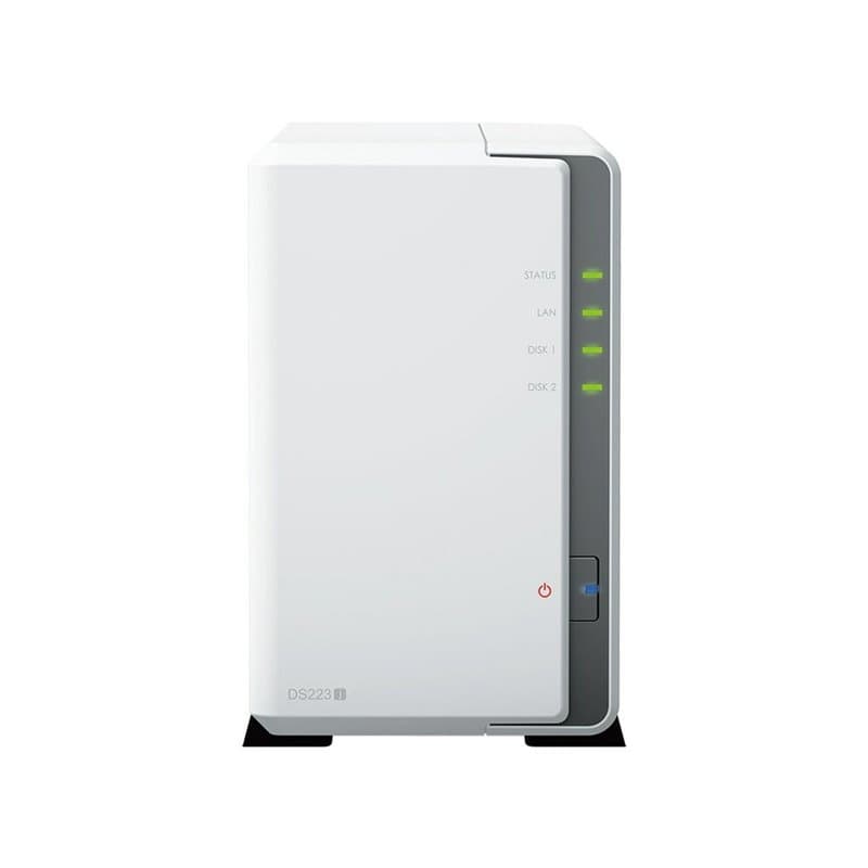 Stockage réseau Synology DS223j Blanc - Image 1