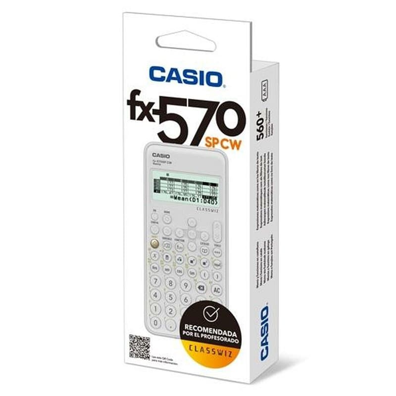 Calculatrice scientifique Casio Blanc - Image 1