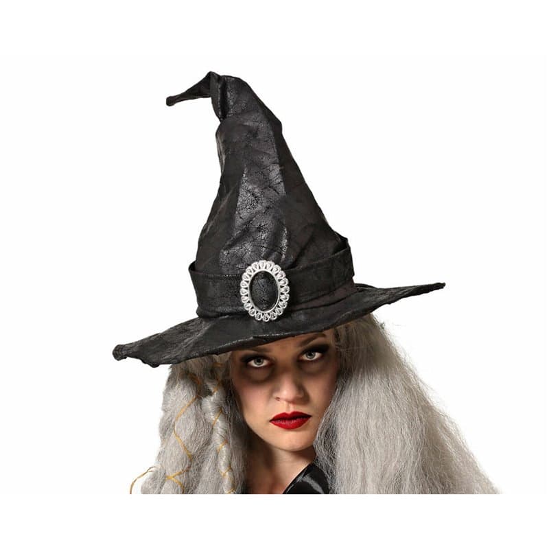 Chapeau Sorcière Noir Adultes - Image 1