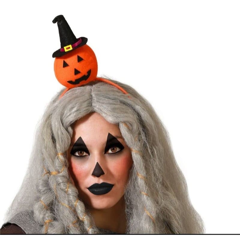 Serre-Tête Citrouille Halloween - Image 1