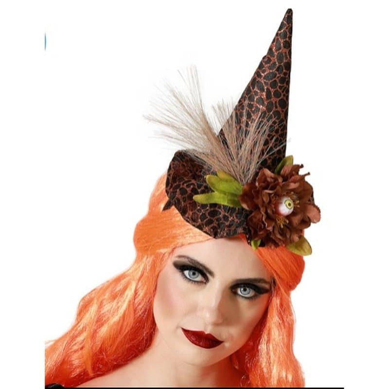 Serre-Tête Chapeau Sorcière Halloween - Image 1