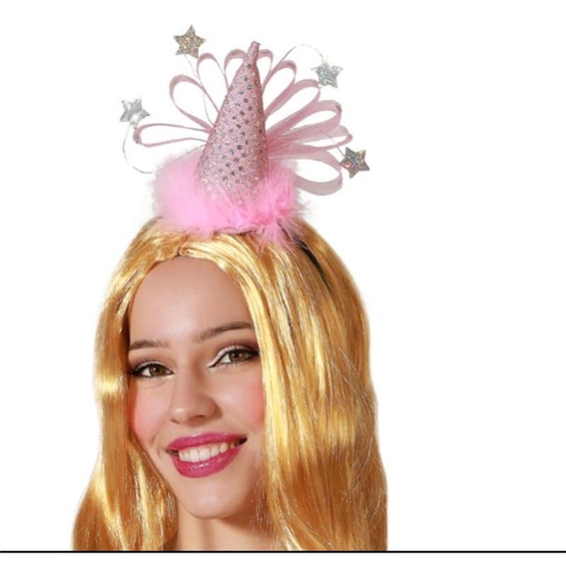 Serre-Tête Fantaisie Rose - Image 1