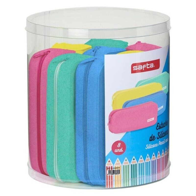 Fourre-Tout Safta Glitter Carré (8 Pièces) - Image 1